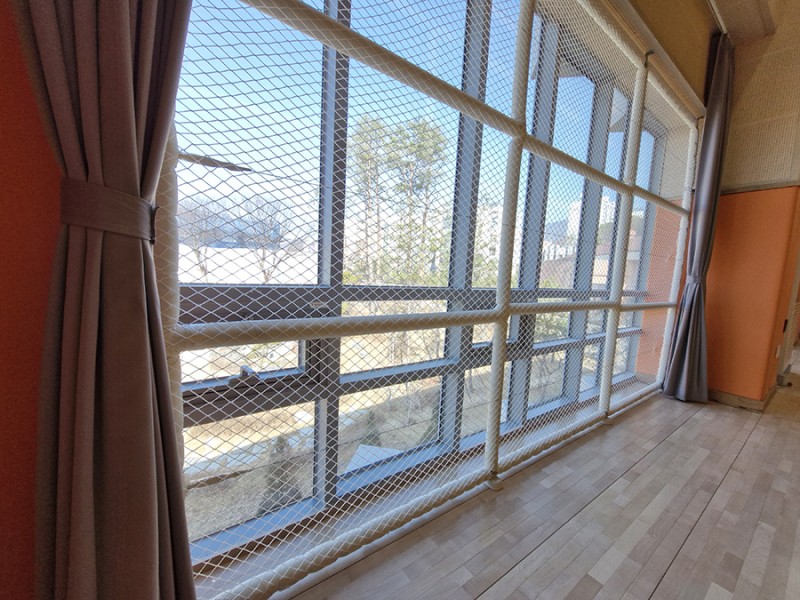 야현체육센터 그물망시공